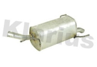 Exhaust backbox / end silencer