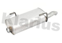 Exhaust backbox / end silencer