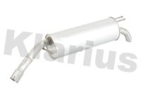 Exhaust backbox / end silencer