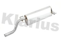 Exhaust backbox / end silencer