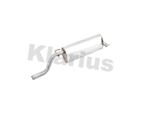 Exhaust backbox / end silencer