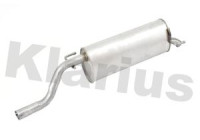 Exhaust backbox / end silencer