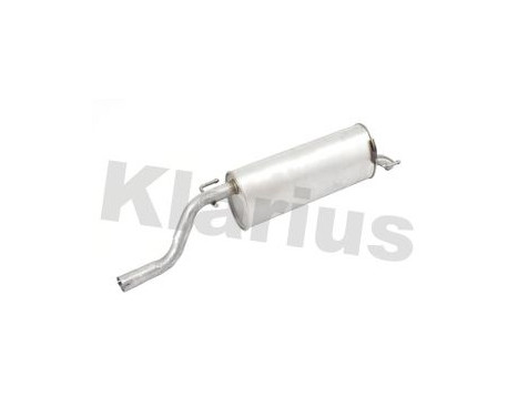 Exhaust backbox / end silencer