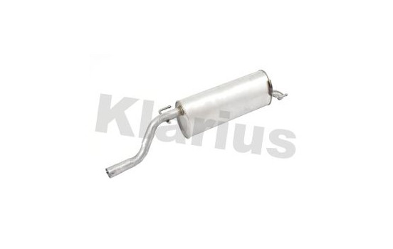Exhaust backbox / end silencer