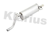 Exhaust backbox / end silencer