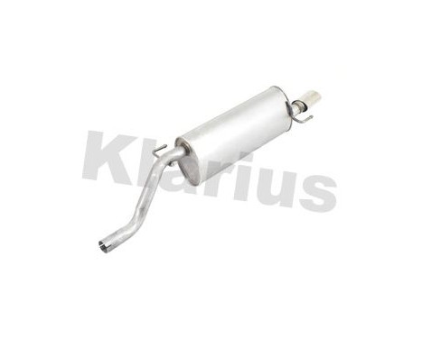 Exhaust backbox / end silencer