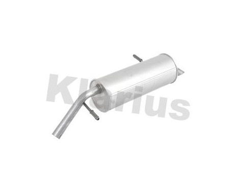 Exhaust backbox / end silencer