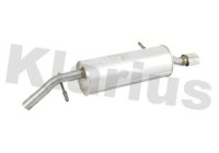 Exhaust backbox / end silencer