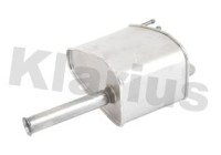 Exhaust backbox / end silencer