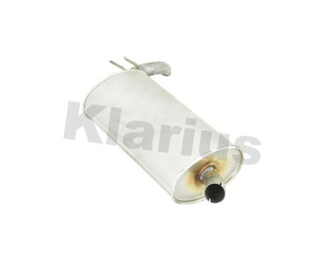 Exhaust backbox / end silencer