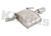 Exhaust backbox / end silencer