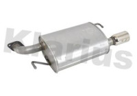 Exhaust backbox / end silencer