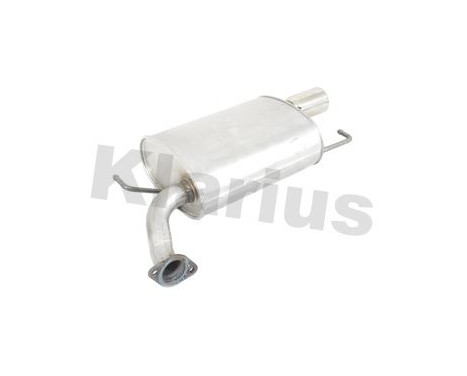 Exhaust backbox / end silencer