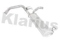 Exhaust backbox / end silencer