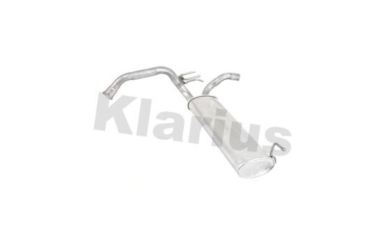 Exhaust backbox / end silencer