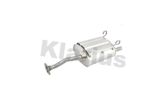 Exhaust backbox / end silencer