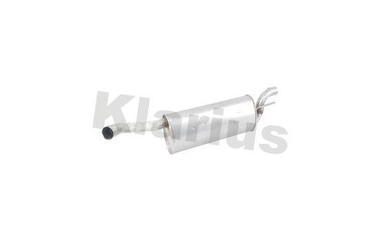 Exhaust backbox / end silencer