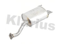 Exhaust backbox / end silencer