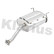 Exhaust backbox / end silencer