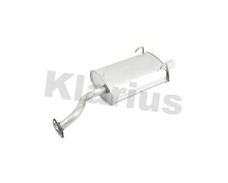 Exhaust backbox / end silencer