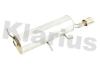 Exhaust backbox / end silencer