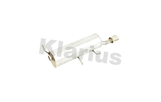 Exhaust backbox / end silencer