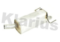 Exhaust backbox / end silencer