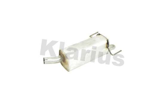 Exhaust backbox / end silencer