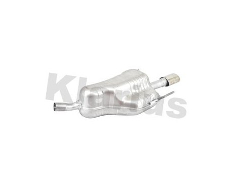 Exhaust backbox / end silencer