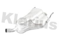 Exhaust backbox / end silencer