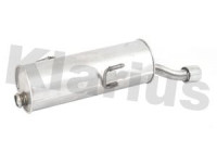 Exhaust backbox / end silencer