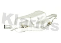 Exhaust backbox / end silencer