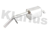 Exhaust backbox / end silencer