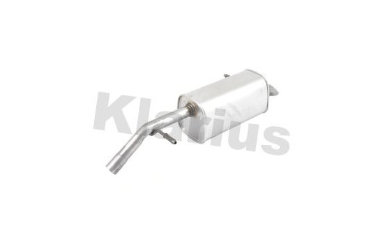 Exhaust backbox / end silencer