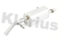 Exhaust backbox / end silencer