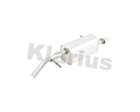 Exhaust backbox / end silencer