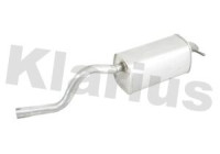 Exhaust backbox / end silencer