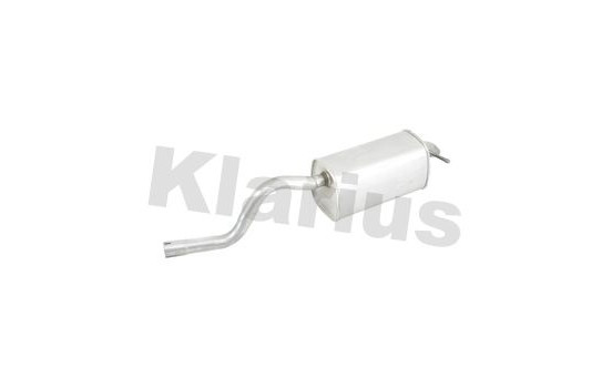 Exhaust backbox / end silencer