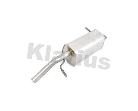 Exhaust backbox / end silencer