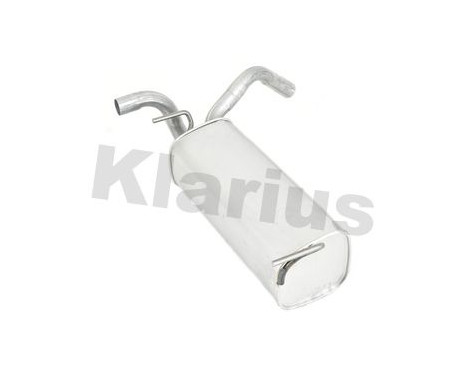 Exhaust backbox / end silencer