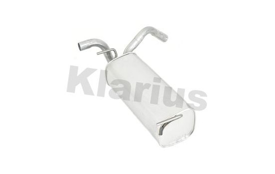 Exhaust backbox / end silencer
