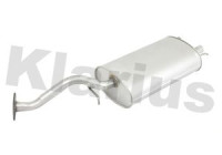 Exhaust backbox / end silencer
