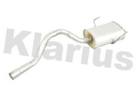 Exhaust backbox / end silencer