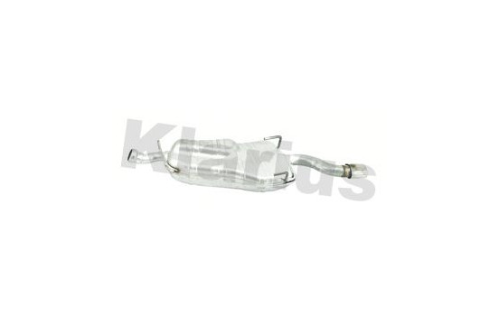Exhaust backbox / end silencer