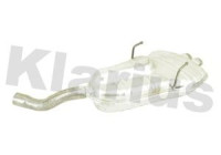 Exhaust backbox / end silencer