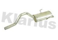 Exhaust backbox / end silencer