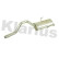 Exhaust backbox / end silencer