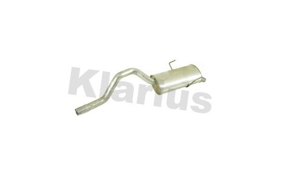 Exhaust backbox / end silencer