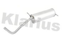 Exhaust backbox / end silencer