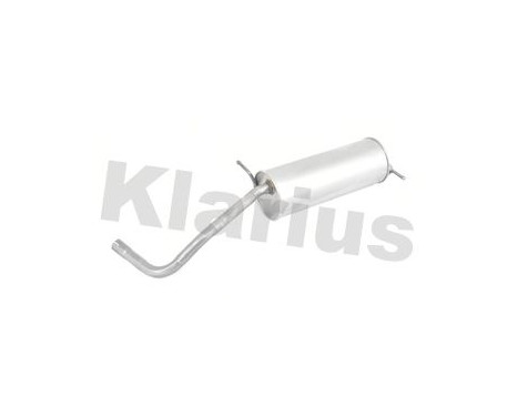 Exhaust backbox / end silencer